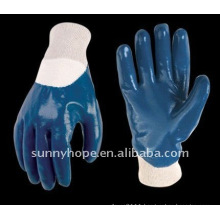 nitrile coated hand gloves